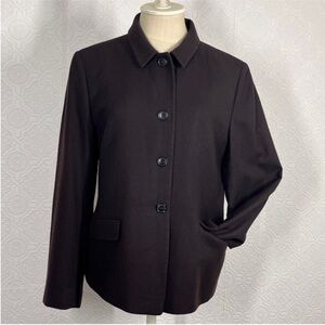 Luciano Barbera Women's Espresso Blazer